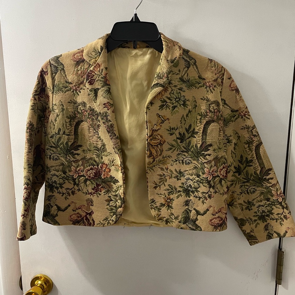 Vintage  Tapestry Jacket